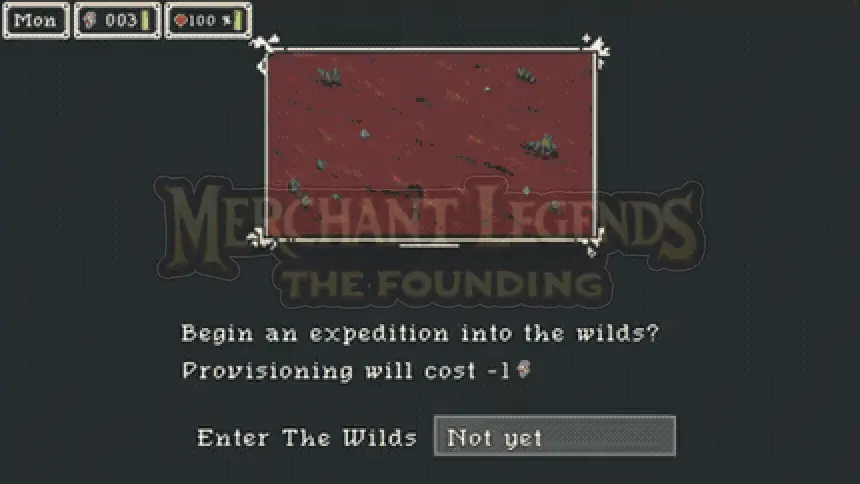 Set out on an expedition into the wilds